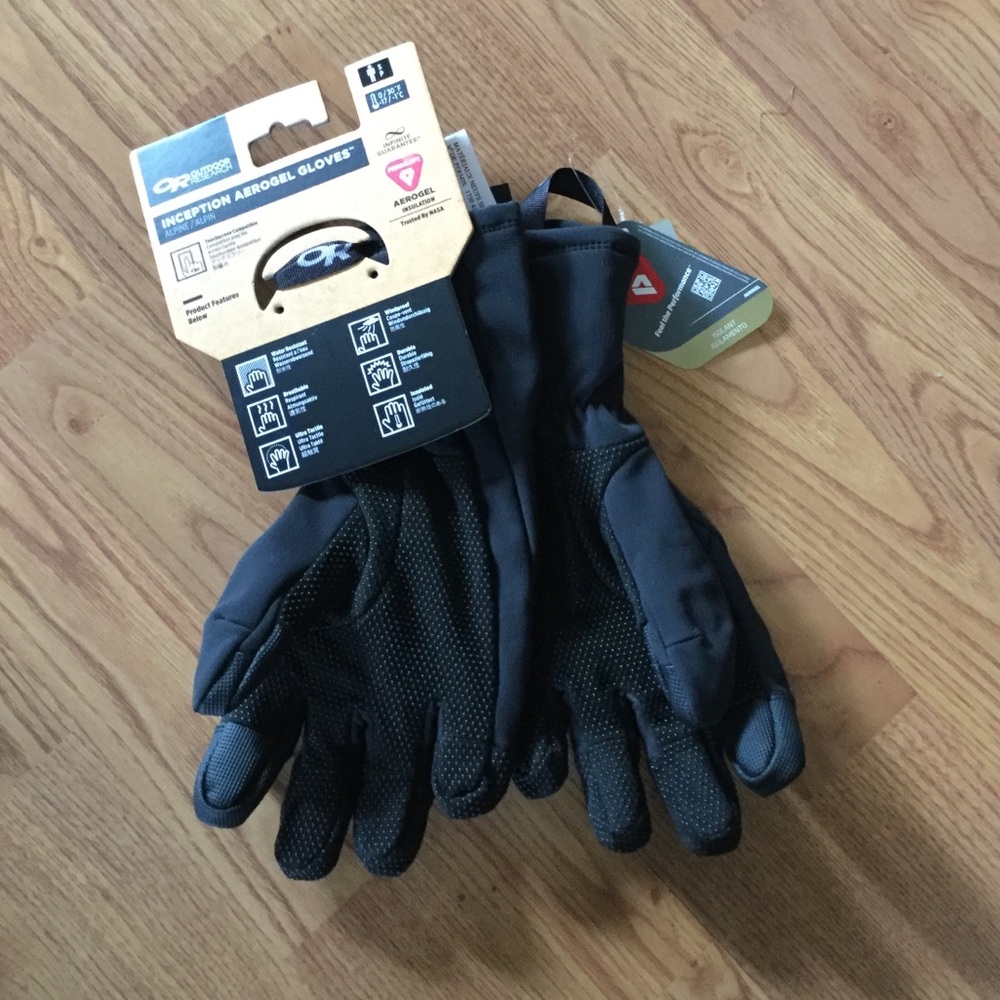 Outdoor Research Inception Aerogel Gloves, NWT - Picture 1 of 5
